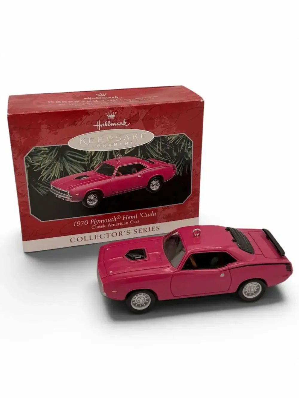 1998 Hallmark Keepsake Ornament 1970 Plymouth ‘Cuda (Classic American Cars #8)